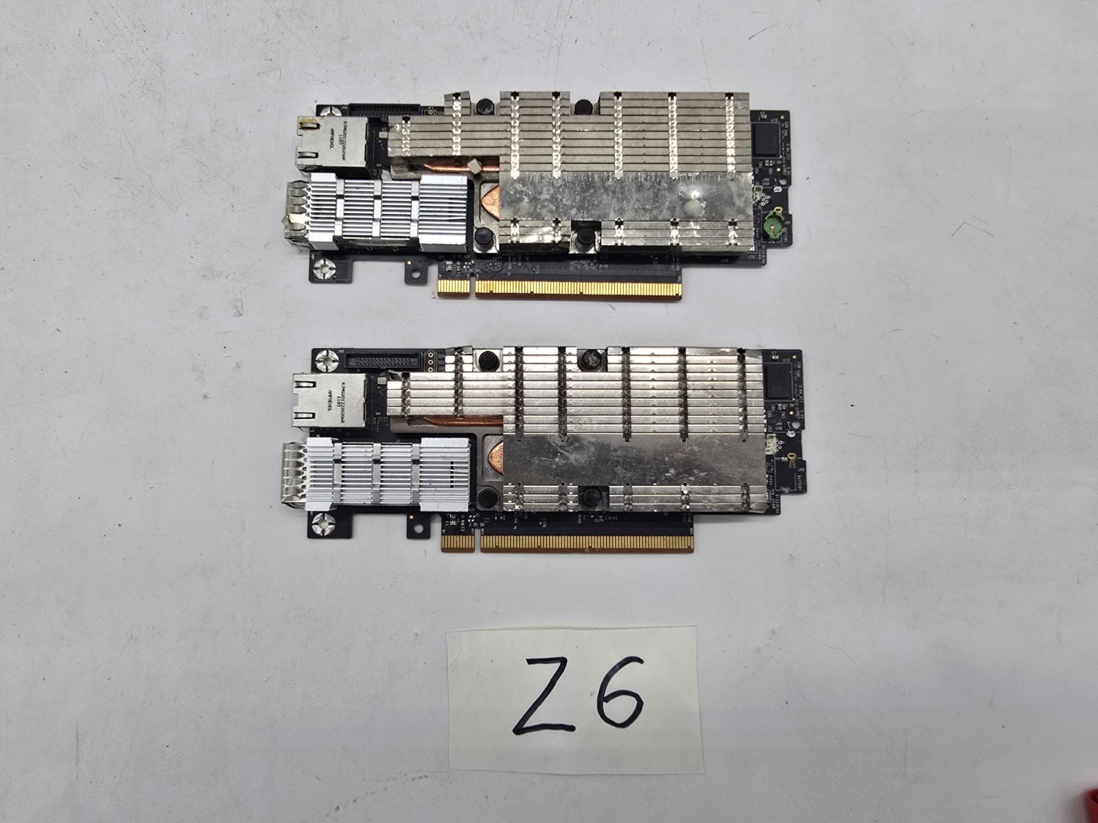 Lot Of 2 NVIDIA BLUEFIELD-2E-SERIES DPU 200GBE/HDR SINGLE-PORT QSFP56, MBF2M345A