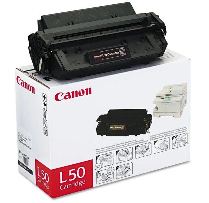 Genuine Canon L50 (6812A001) Black Toner Cartridge - New sealed Imageclass / PC