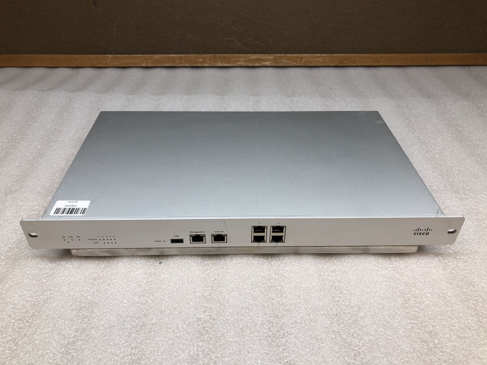 Cisco Meraki MX80 A80-17100 Cloud Managed Security Appliance UNCLAIMED TESTED