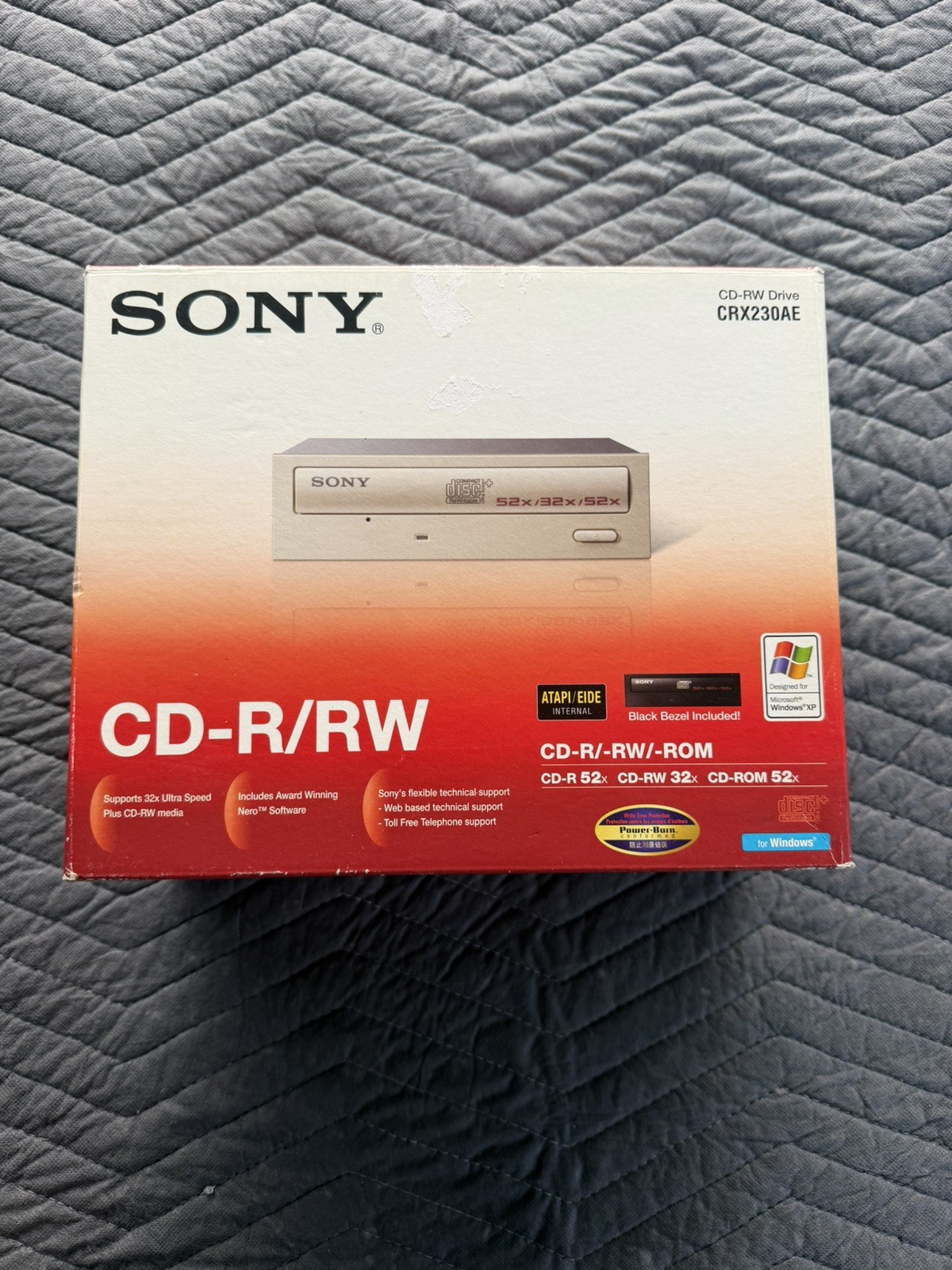 Vintage Sony CRX230AE Internal CD-R/RW Drive 52X 32X 52X 