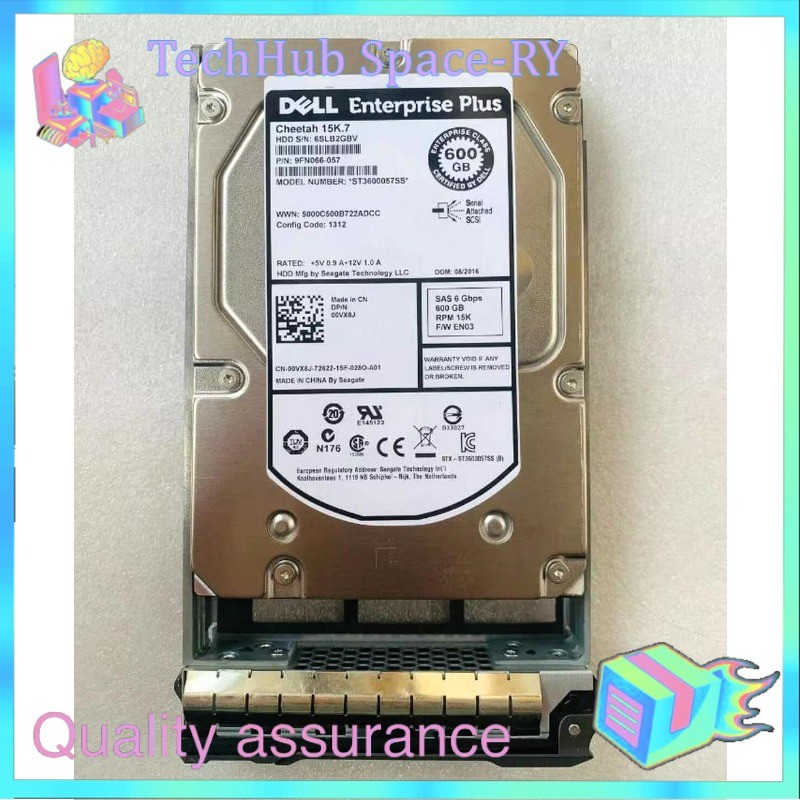 Dell EqualLogic 600G 3.5 15K 0VX8J ST3600057SS EQ PS6000