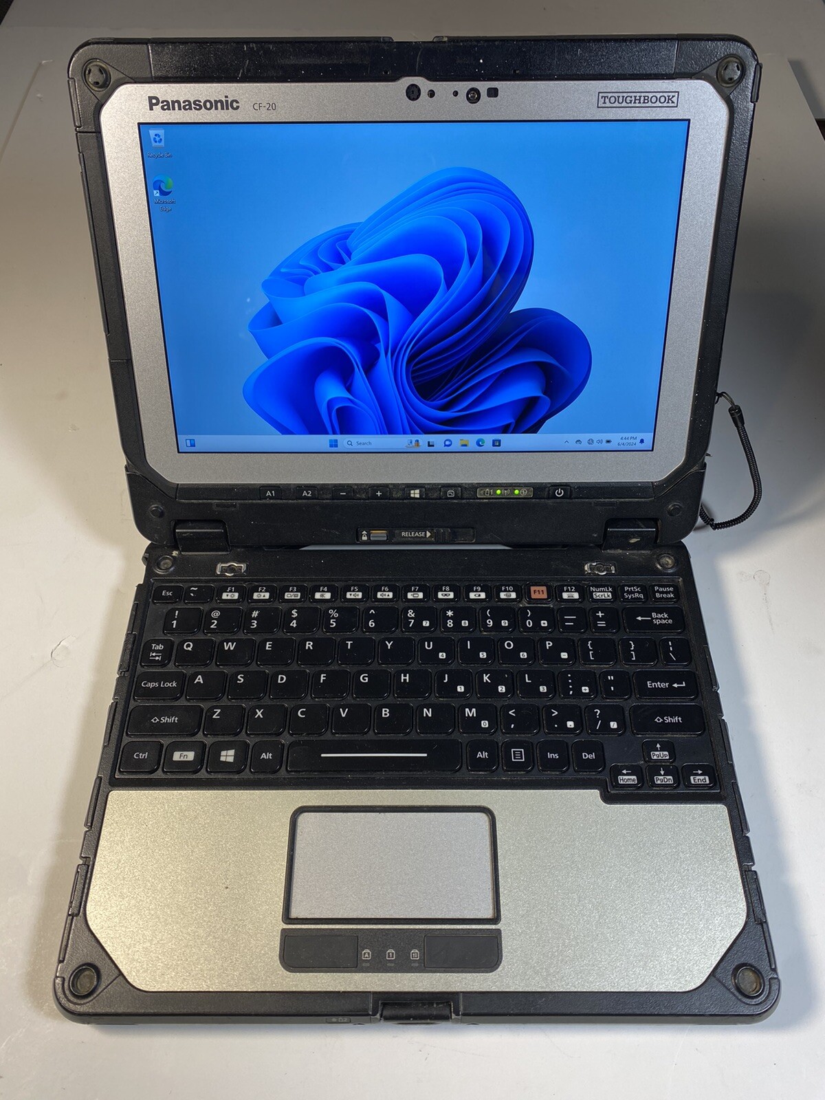 Panasonic Toughbook CF-20, M5-6Y57, MK1, 128GB,  8GB, Barcode, Unlocked 4G LTE