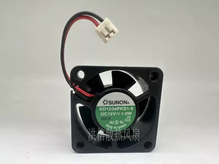 1PCS Genuine SUNON 4020 KD1204PKS1-8 DC12V 1.0W 4cm Cooling Fan