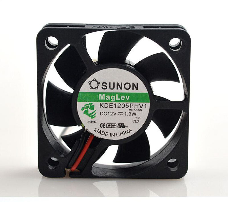 SUNON Maglev KDE1205PHV1 Cooler Cooling Fan 12V 1.3W 3Pin 50mm x 50mm x 15mm