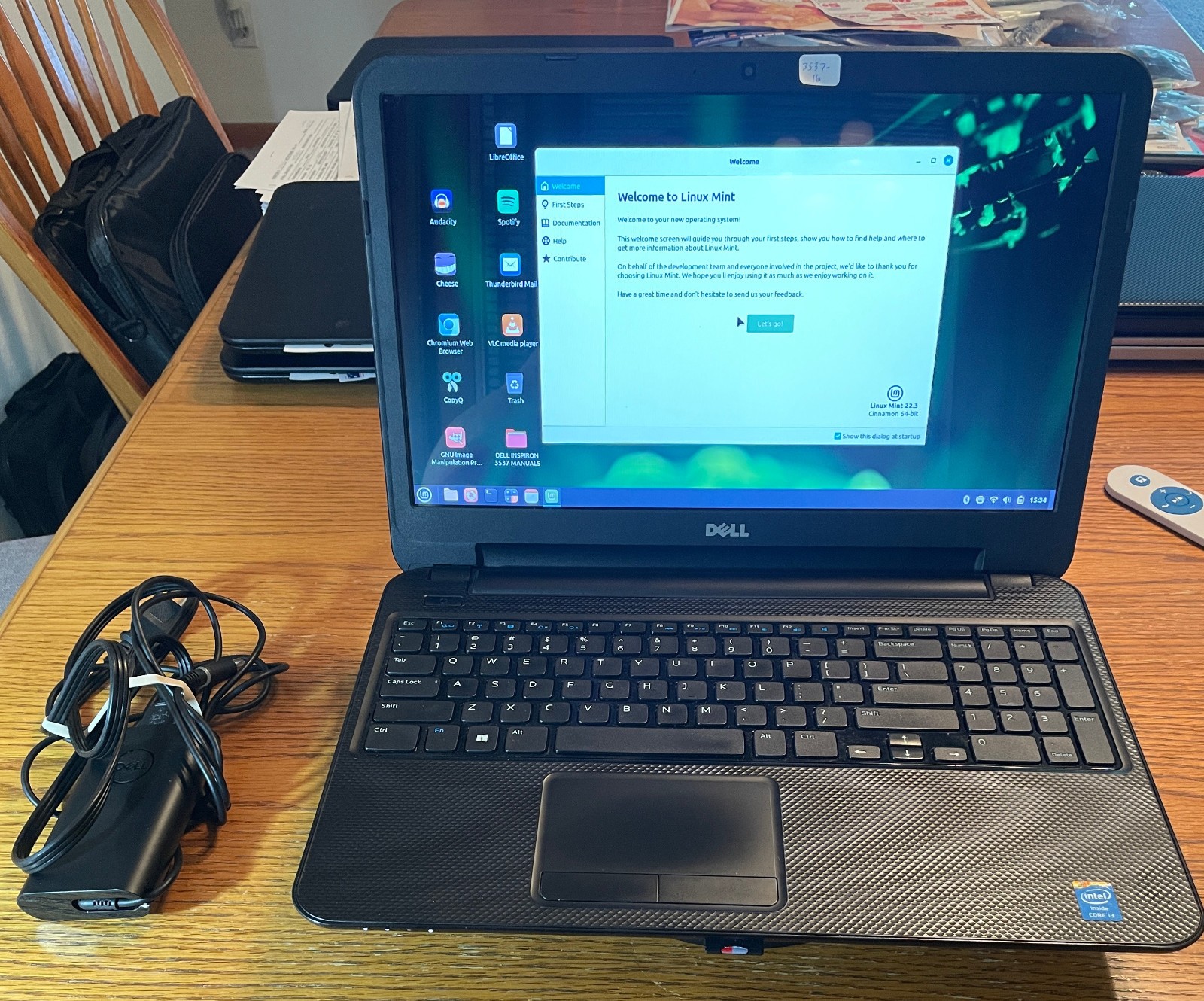 DELL INSPIRON 15-3537 Laptop 15" i3 256gb+1tb Linux Mint 22.3-extras-16