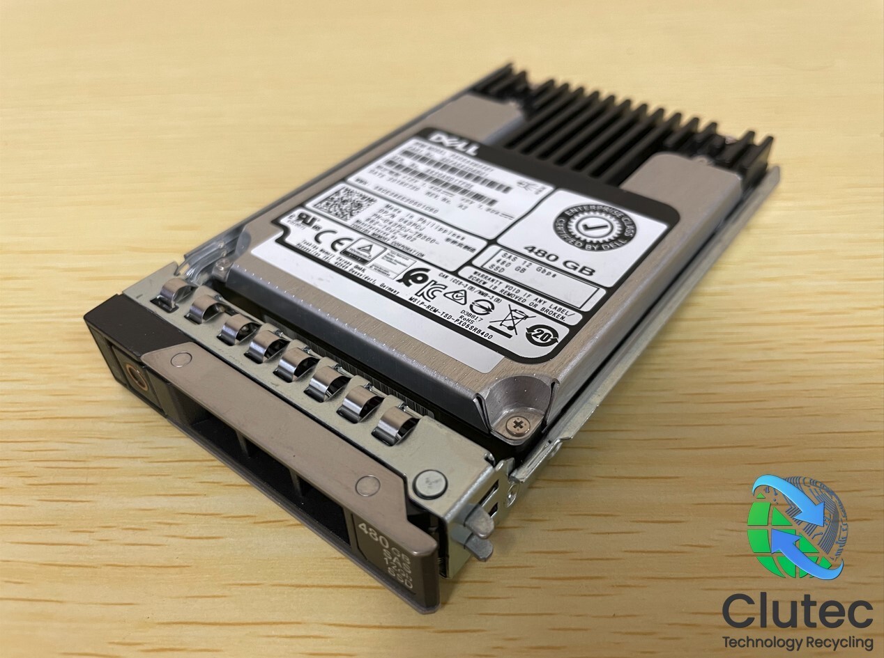 Dell Toshiba 480GB 7200RPM 2.5" SAS SSD Drive 43PCJ PX05SVB048Y w/ Dell Caddy