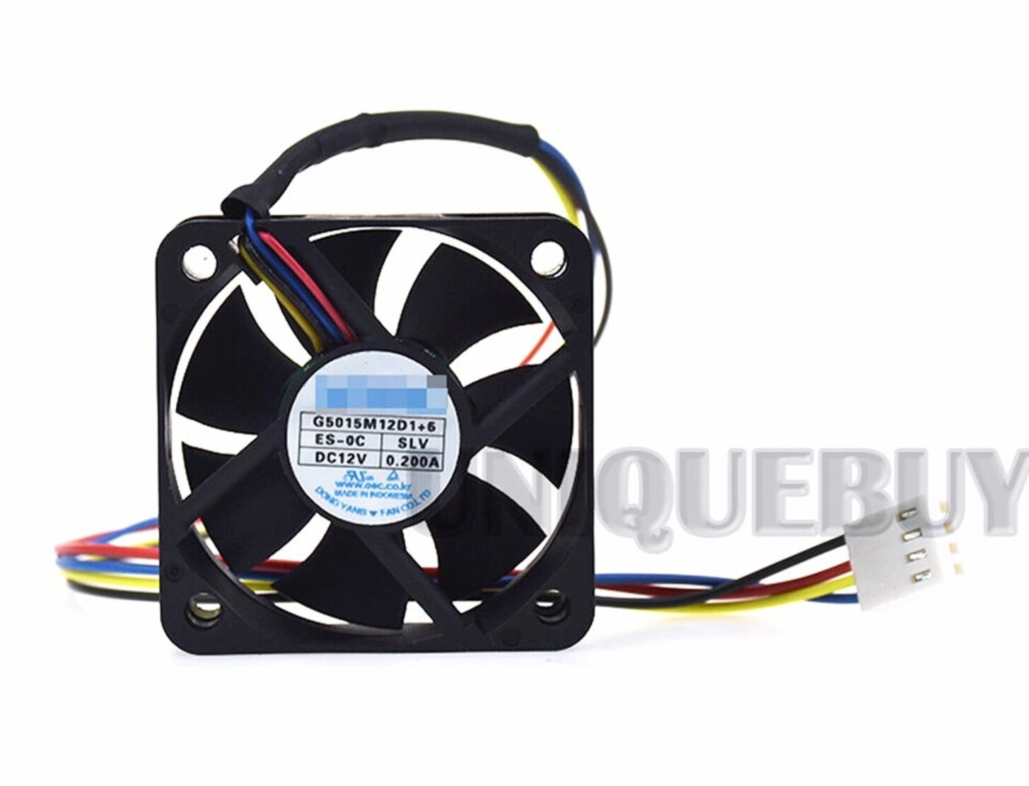 For NONOISE G5015M12D1+6 12V 0.2A 50*50*15mm 4pin PWM car audio cooling fan[M8a]