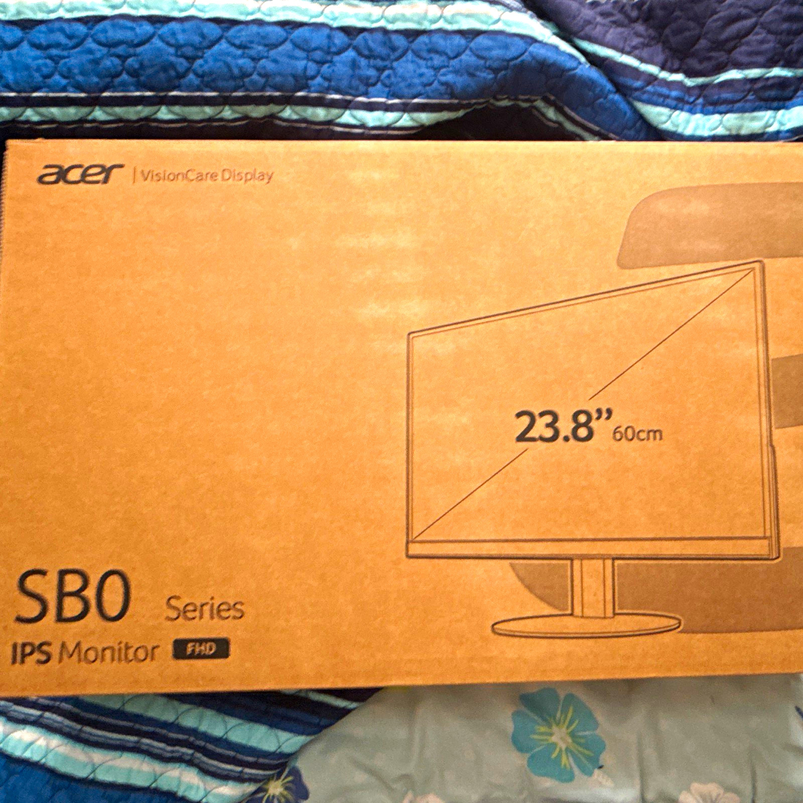 Acer SB0 SB240Y G0bi 23.8in IPS FHD 1920x1080 120Hz 1ms HDMI VGA
