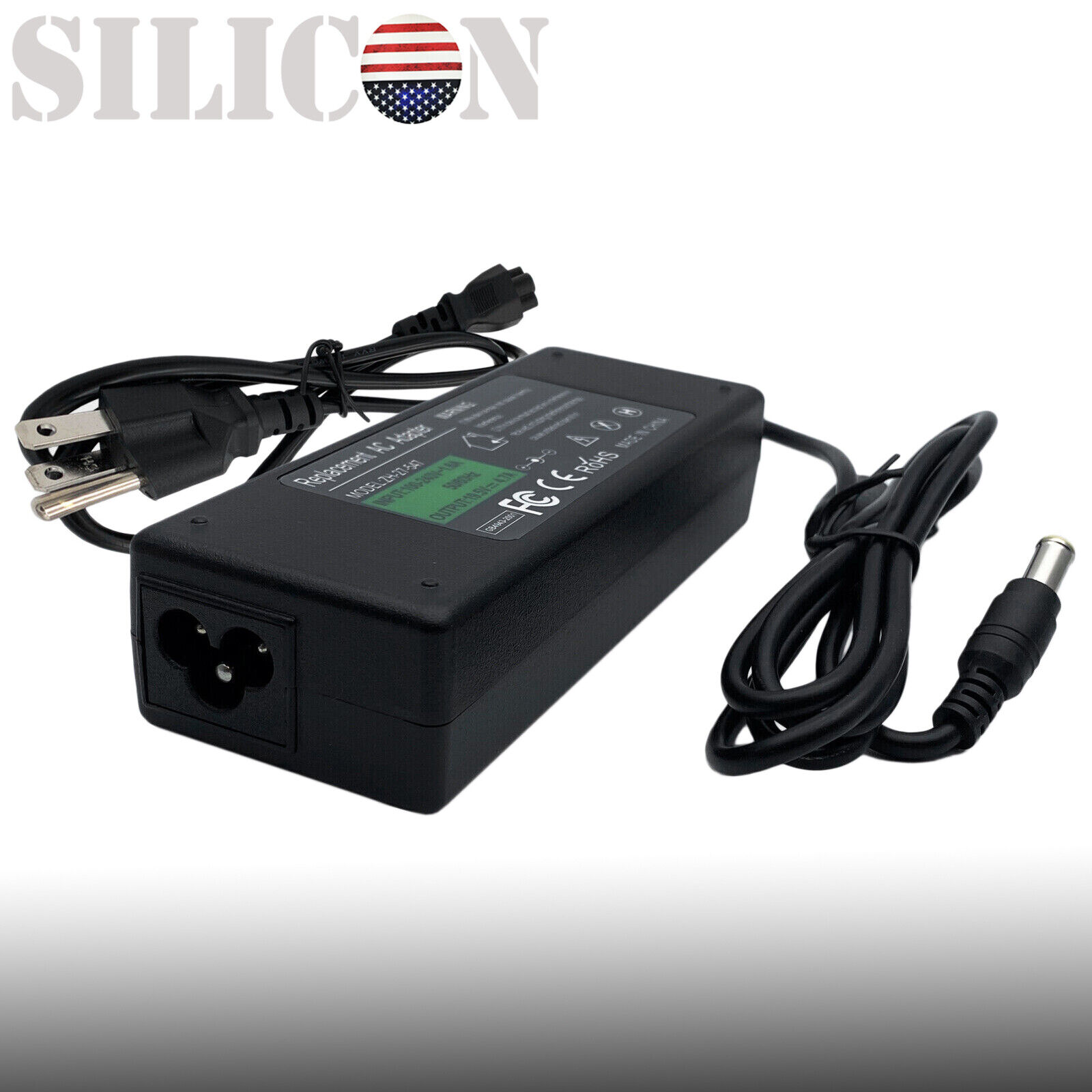 AC Adapter For LG 24BK400H-B 24BK430H-B 27BK400H-B LED Monitor Power Supply Cord