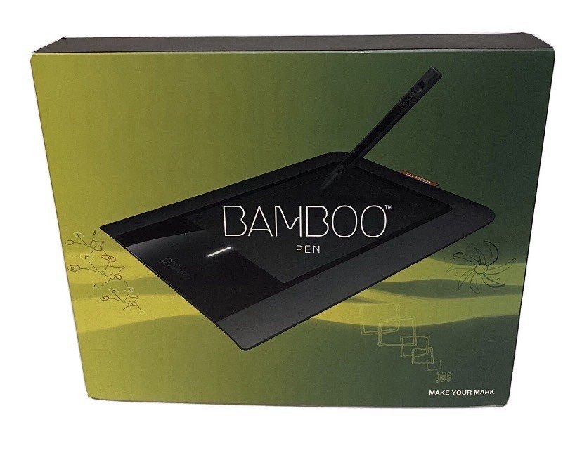 Wacom Bamboo Digital Drawing Tablet with software/pen complete Tablet CTL-460