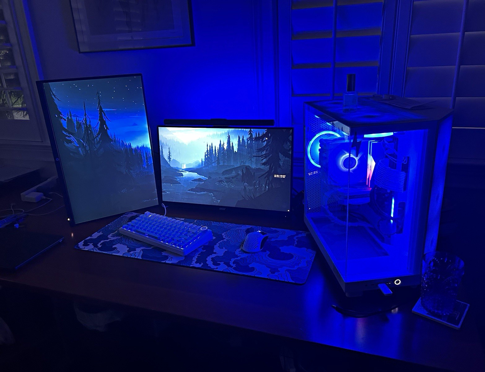 Custom/White Gaming PC i5-12600K RTX 4060 16GB 1TB SSD Win11 NZXT