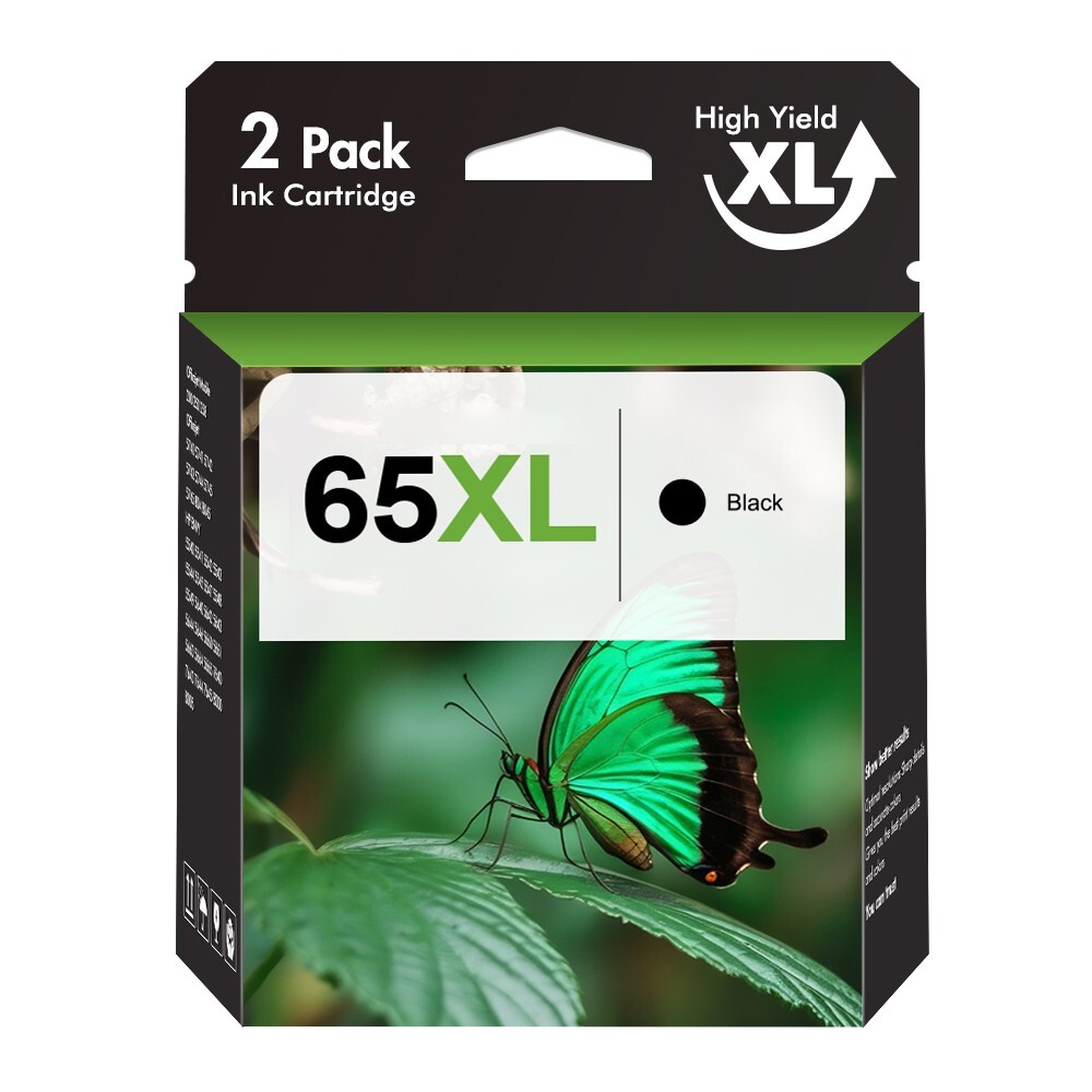 65XL 65 Ink Cartridge For HP ENVY 5010 5055 5052 Deskjet 2600 2652 3755 Printer