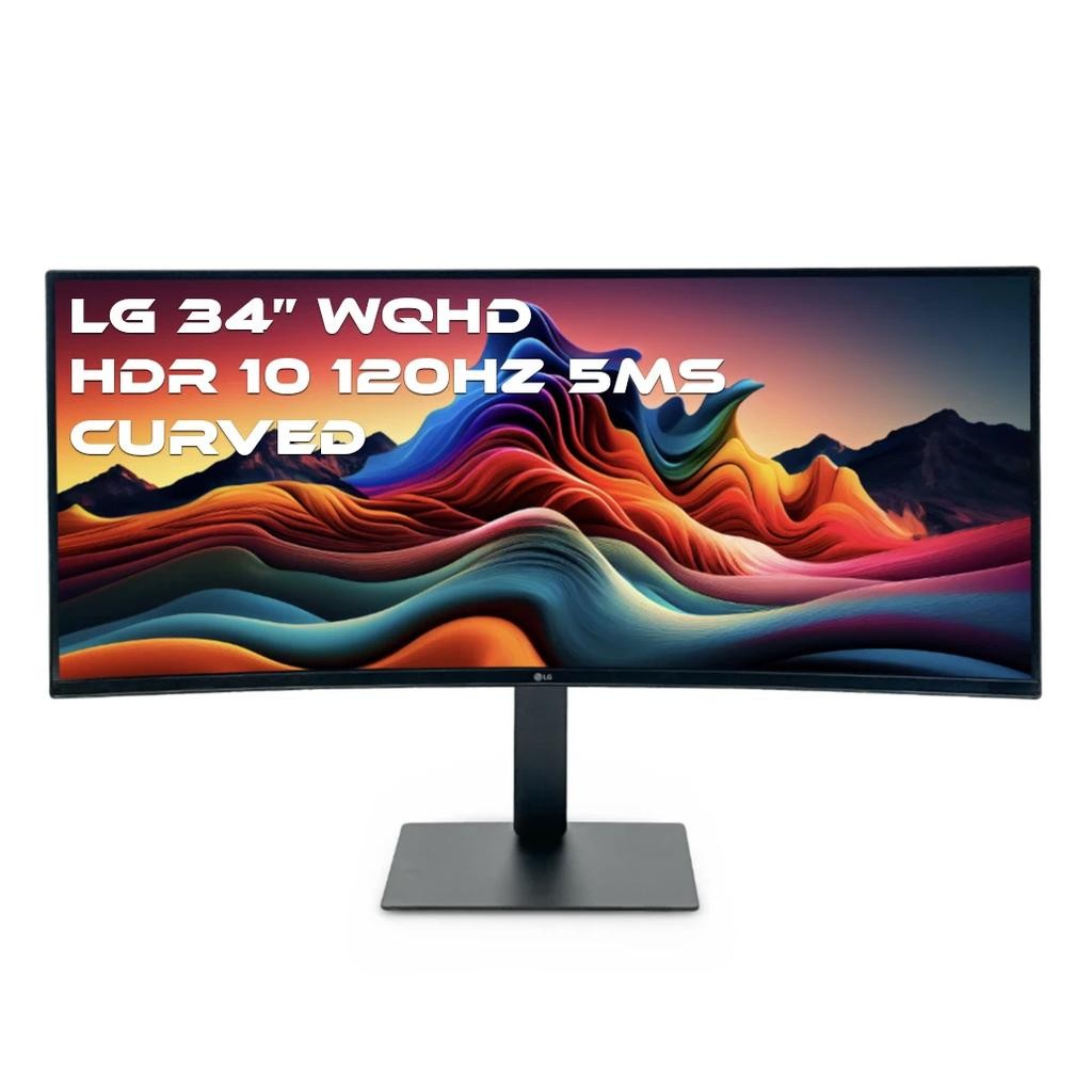 LG 34-inch Monitor 3440 x 1440 LCD 34U62TB-B