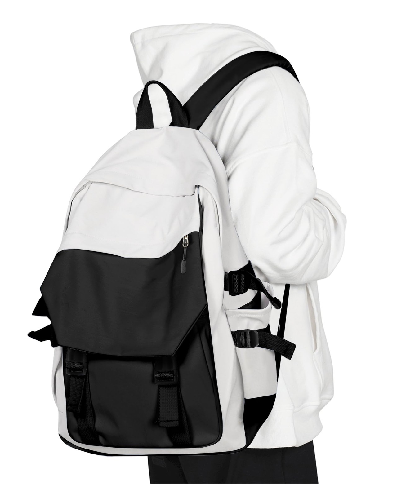 coowoz School Bag Lightweight Casual Daypack College Laptop Backpack for Men Wom