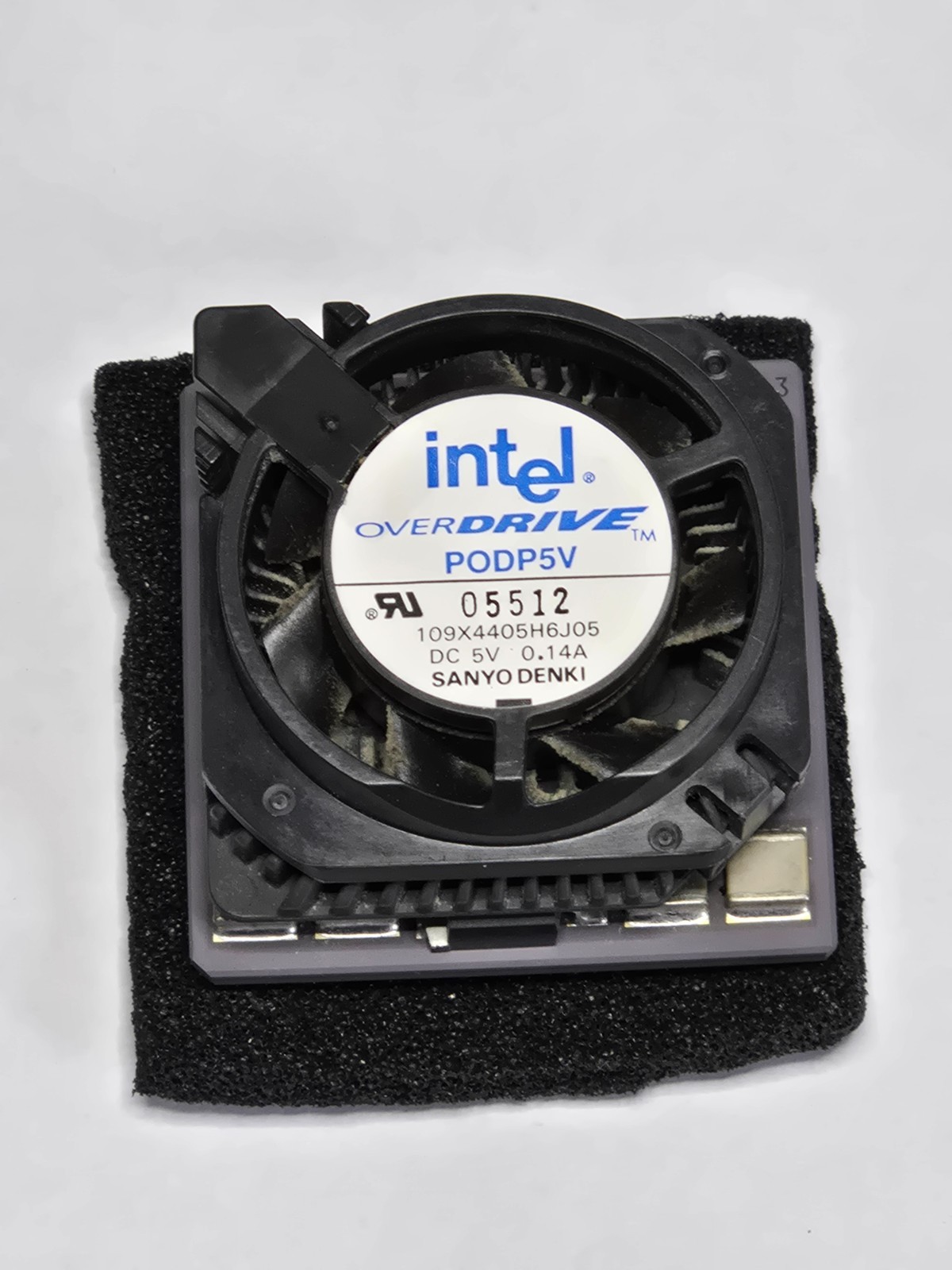 Intel Pentium OverDrive 83MHz PODP5V83 CPU Processor Socket 3 V2.1 Vintage Retro