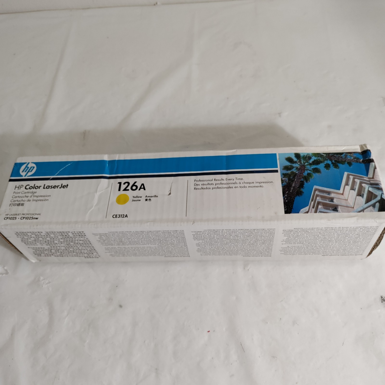 Geniune OEM HP 126A (CE312A) LaserJet Yellow Toner Cartridge New & Sealed