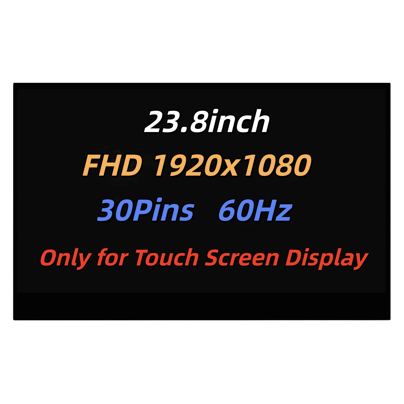 23.8" MV238FHM-K10 LCD FHD Touch Screen New for Dell inspiron 24 5400 P/N:074TJ9