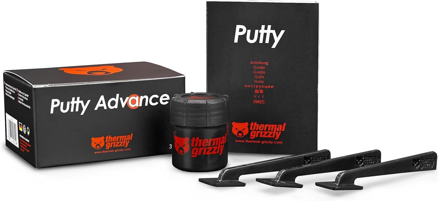 Thermal Grizzly TG Putty Advance Non-Conductive Thermal GPU Modding TG-P-A-030
