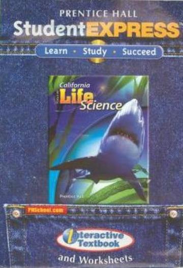 Prentice Hall California Life Science Student Express PC MAC CD home schooling
