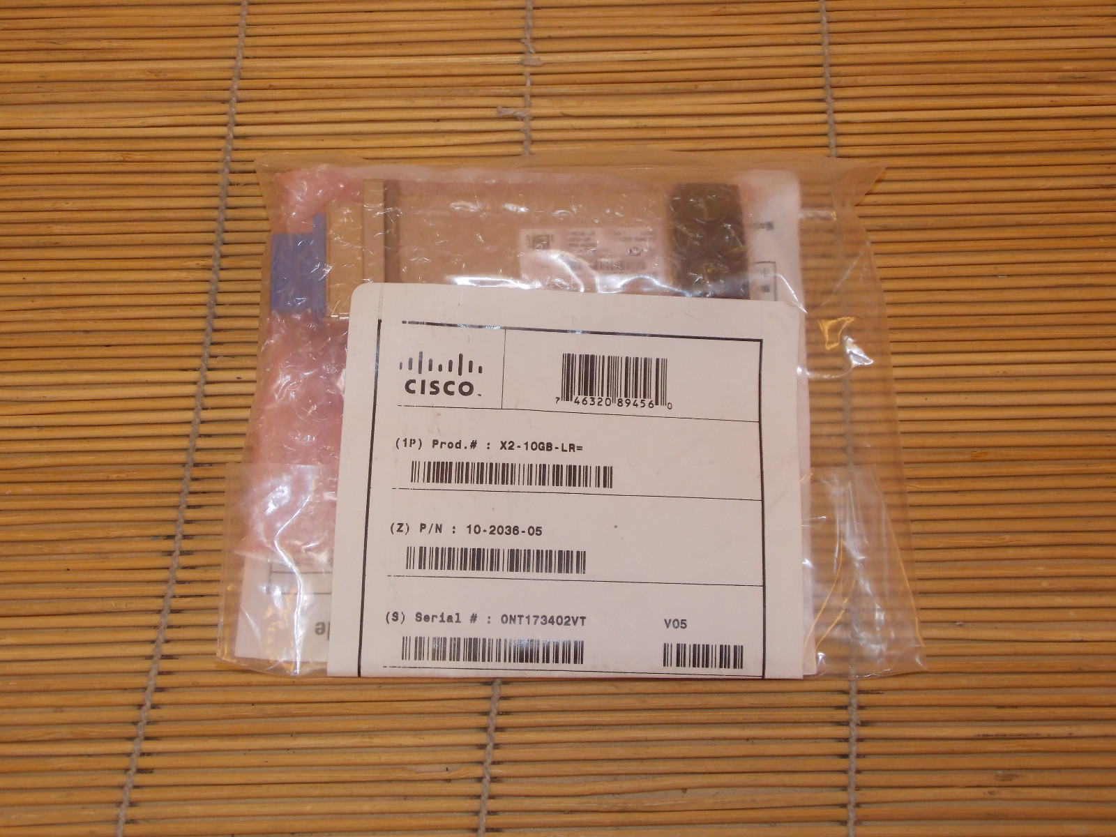 New CISCO-OPNEXT X2-10GB-LR 10GBASE-LR X2 V05,10-2036-05 X2 10GIGABIT Module NEW
