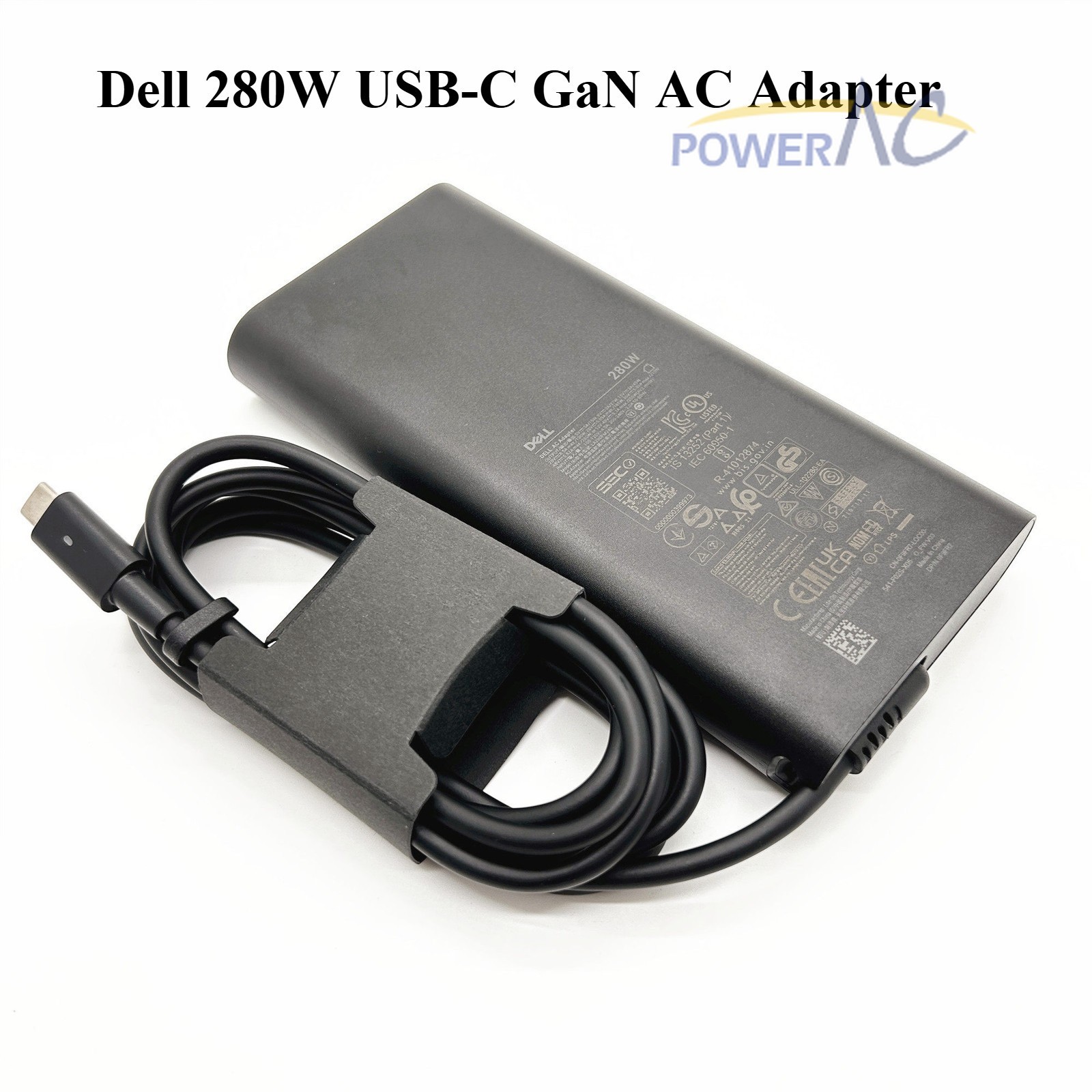 Original 280W USB-C GaN AC Adapter for Dell Pro Max 18 Plus MB18250 Charger