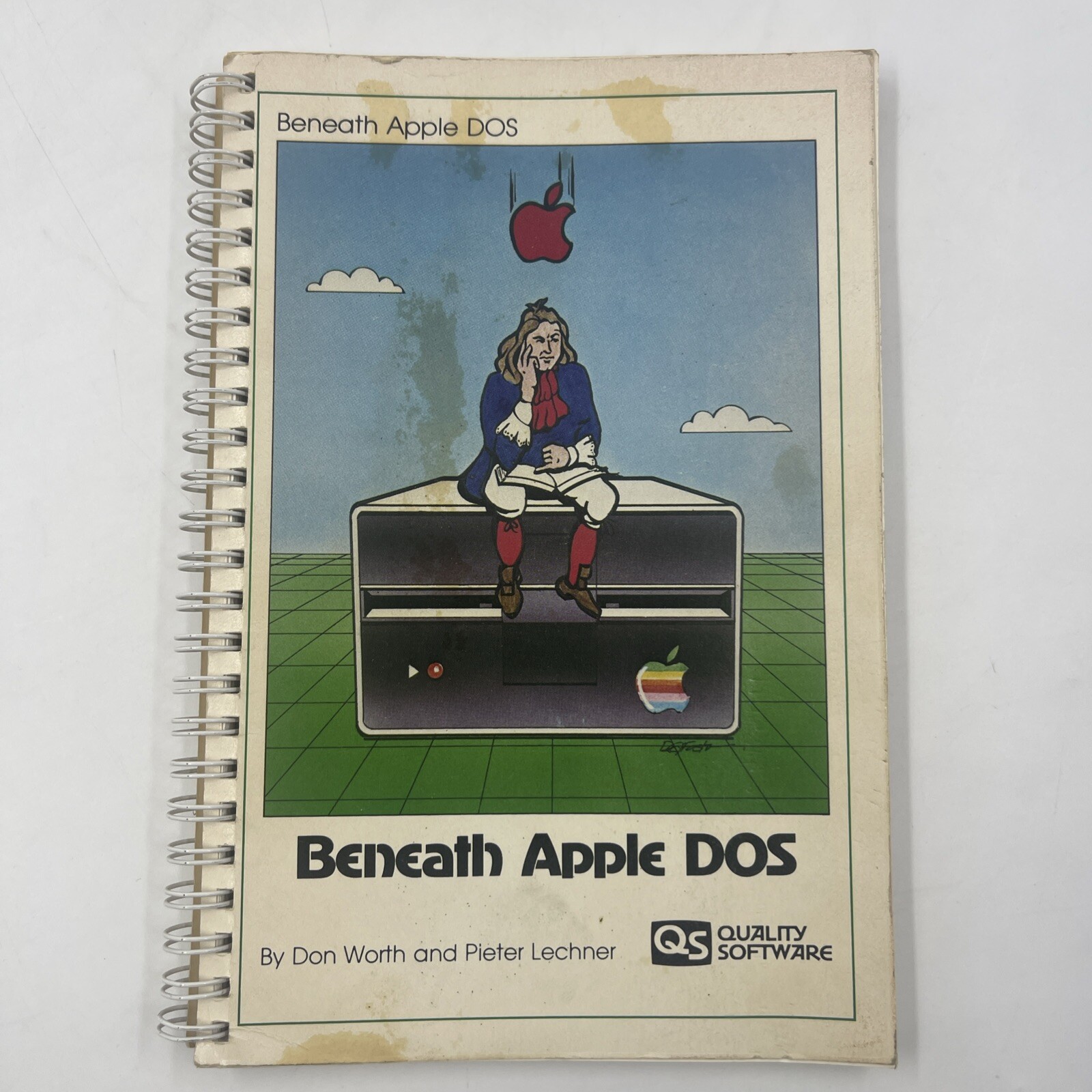 Beneath Apple DOS by Don Worth and Peter Lechner QS Quality Software 1981
