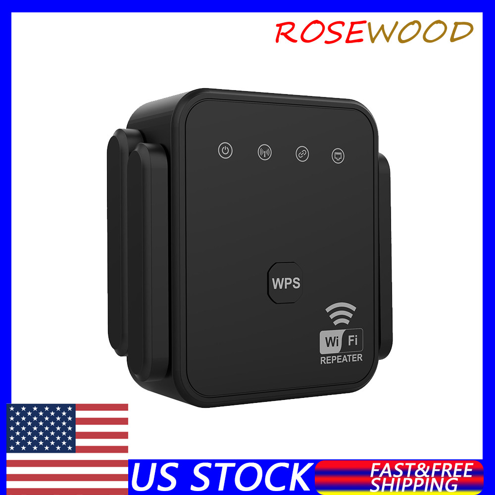2026 New 300M WiFi Extender Repeater Amplifier 2.4GHz Signal Enhancer Booster