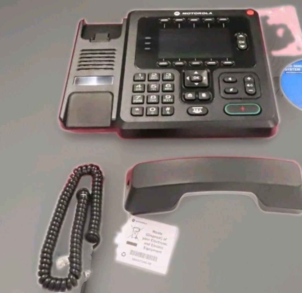 Motorola Phone MCD 5000 Deskset MCD Model F2380A VOIP System New