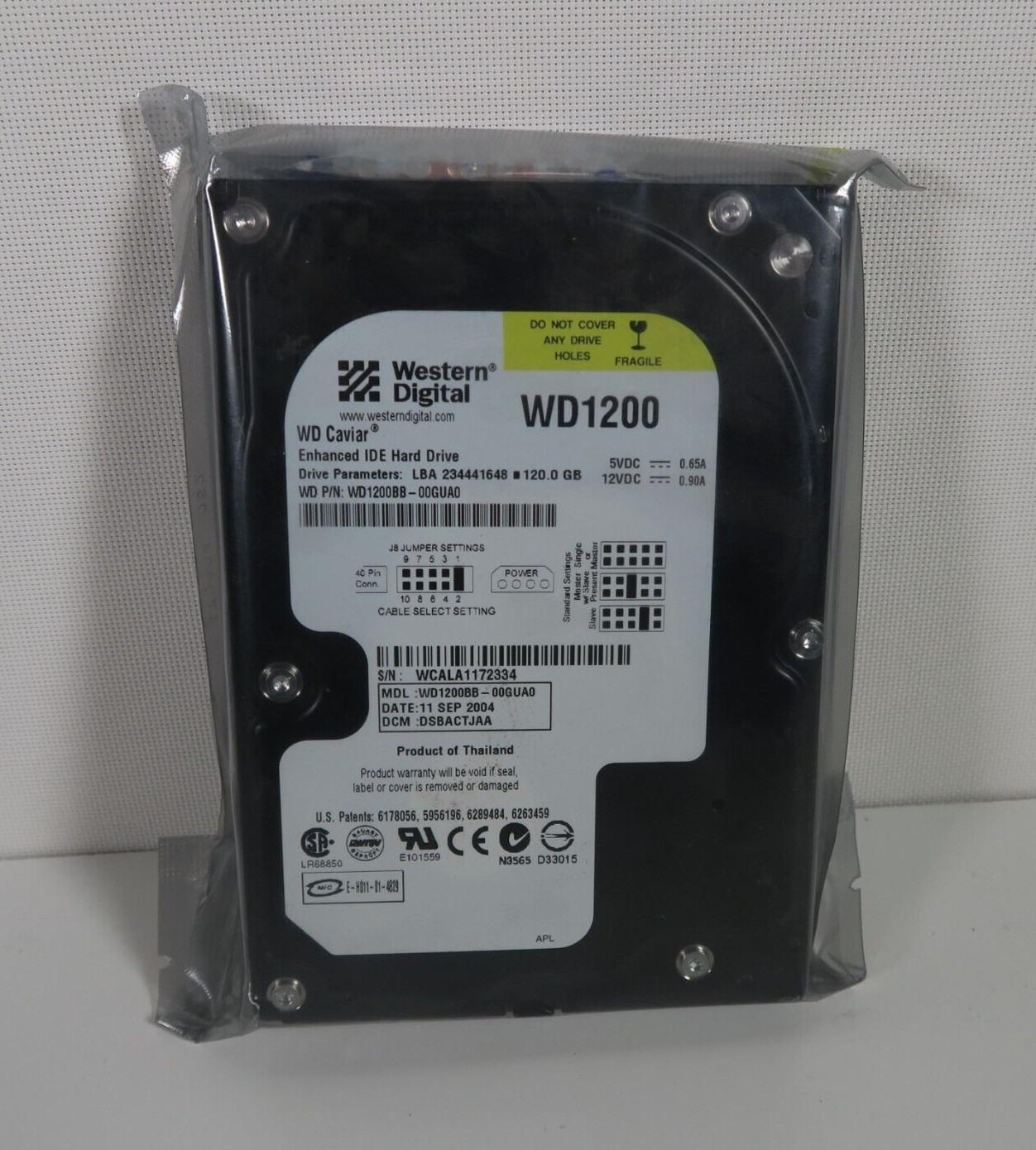 Western Digital WD2500 JD-00hBBO, DCM DSBACTJAH, 250 GB SATA 3.5 Hard Drive NEW