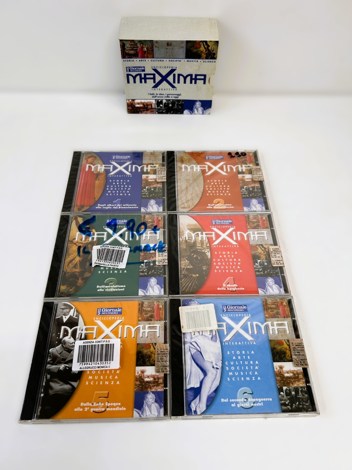Maxima Interactive Encyclopedia CD-ROM 1-6 in Complete and Sealed Box