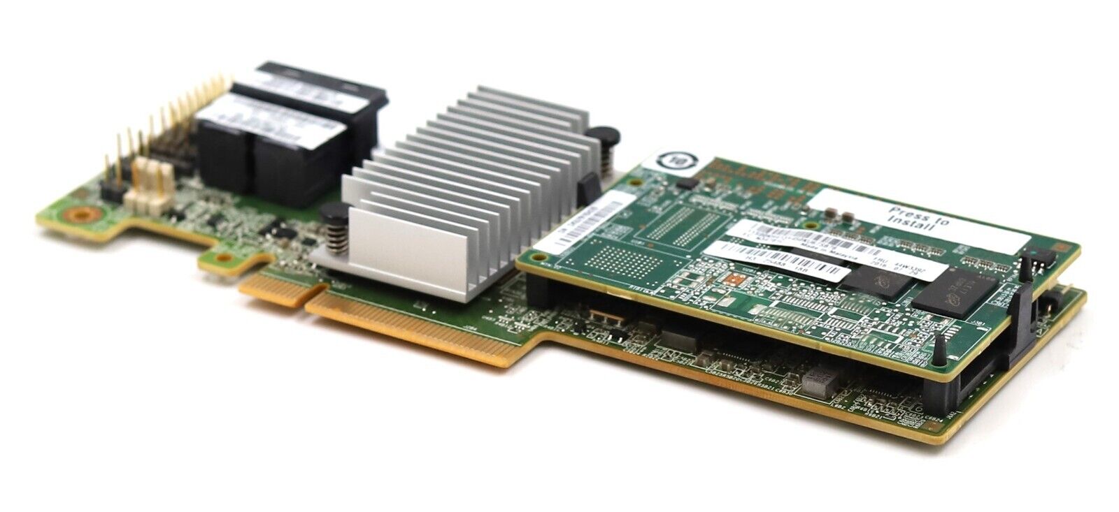 IBM M5120 12Gb/s PCIe SAS/SATA RAID Controller Card FRU P/N: 46C9111 Tested