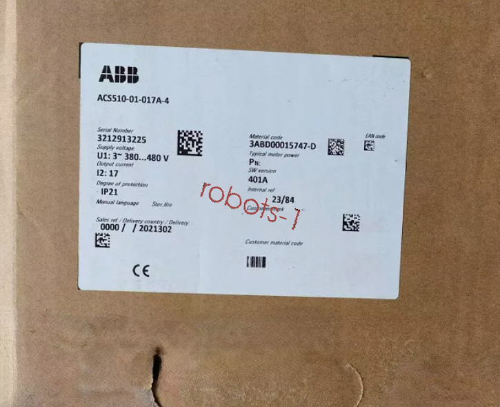ACS510-01-017A-4 ABB inverter New FedEx or DHL