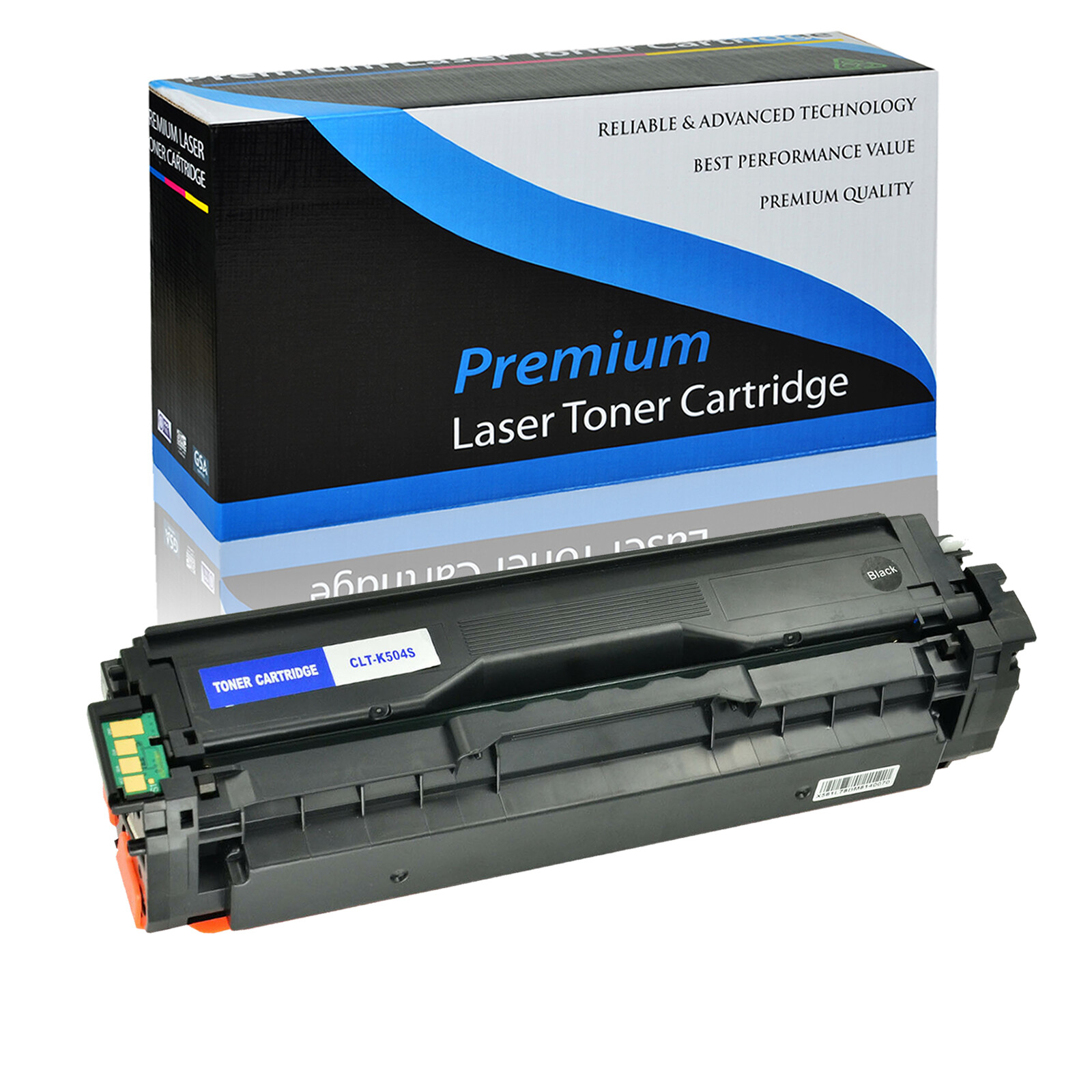 1PK Black CLT K504S Toner for Samsung Xpress C1860FW CLP 415NW CLT 504S