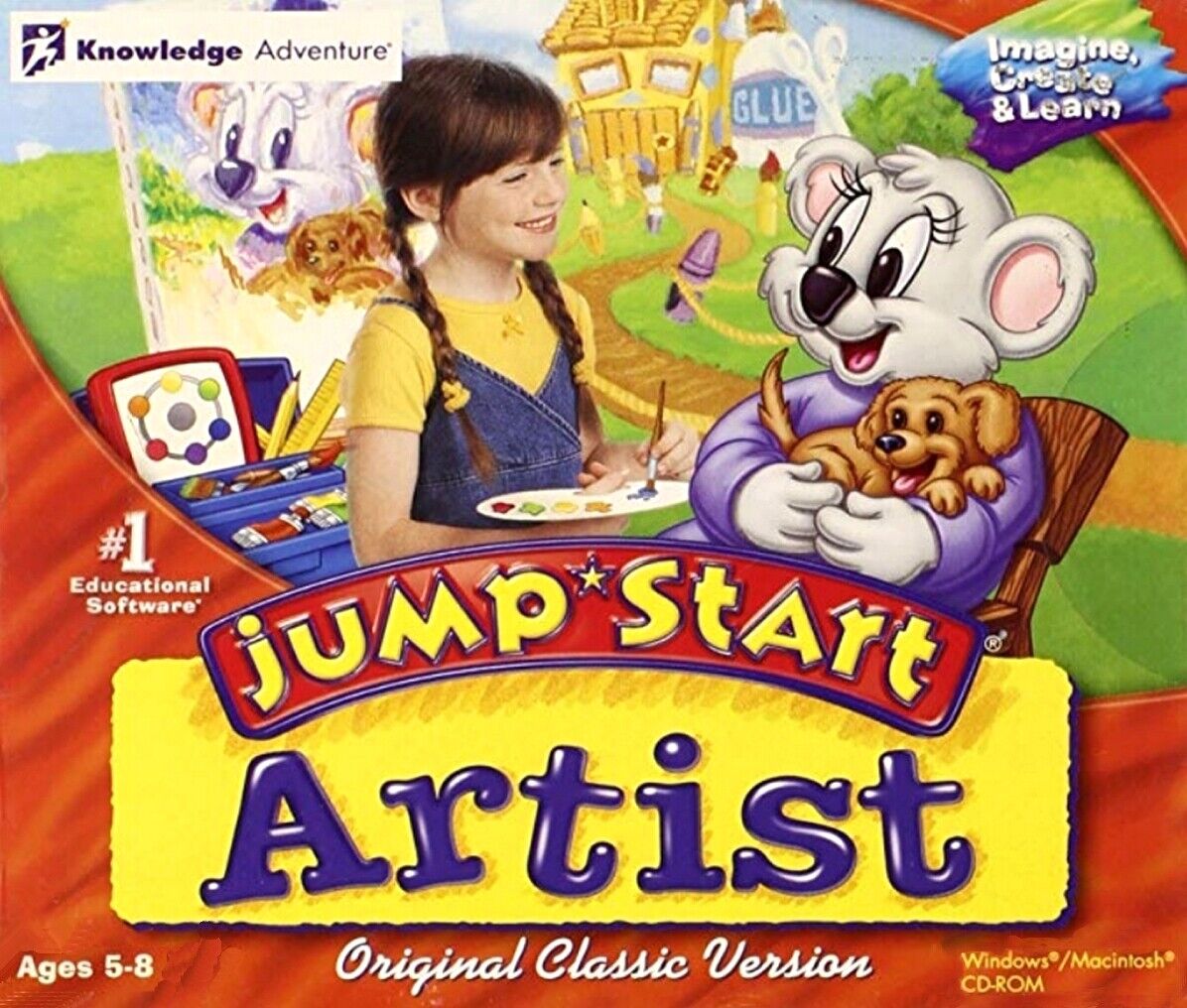 JUMP START ARTIST - KNOWLEDGE ADVENTURE.INTRODUCE YOUR CHILD TO THE WORLD OF ART