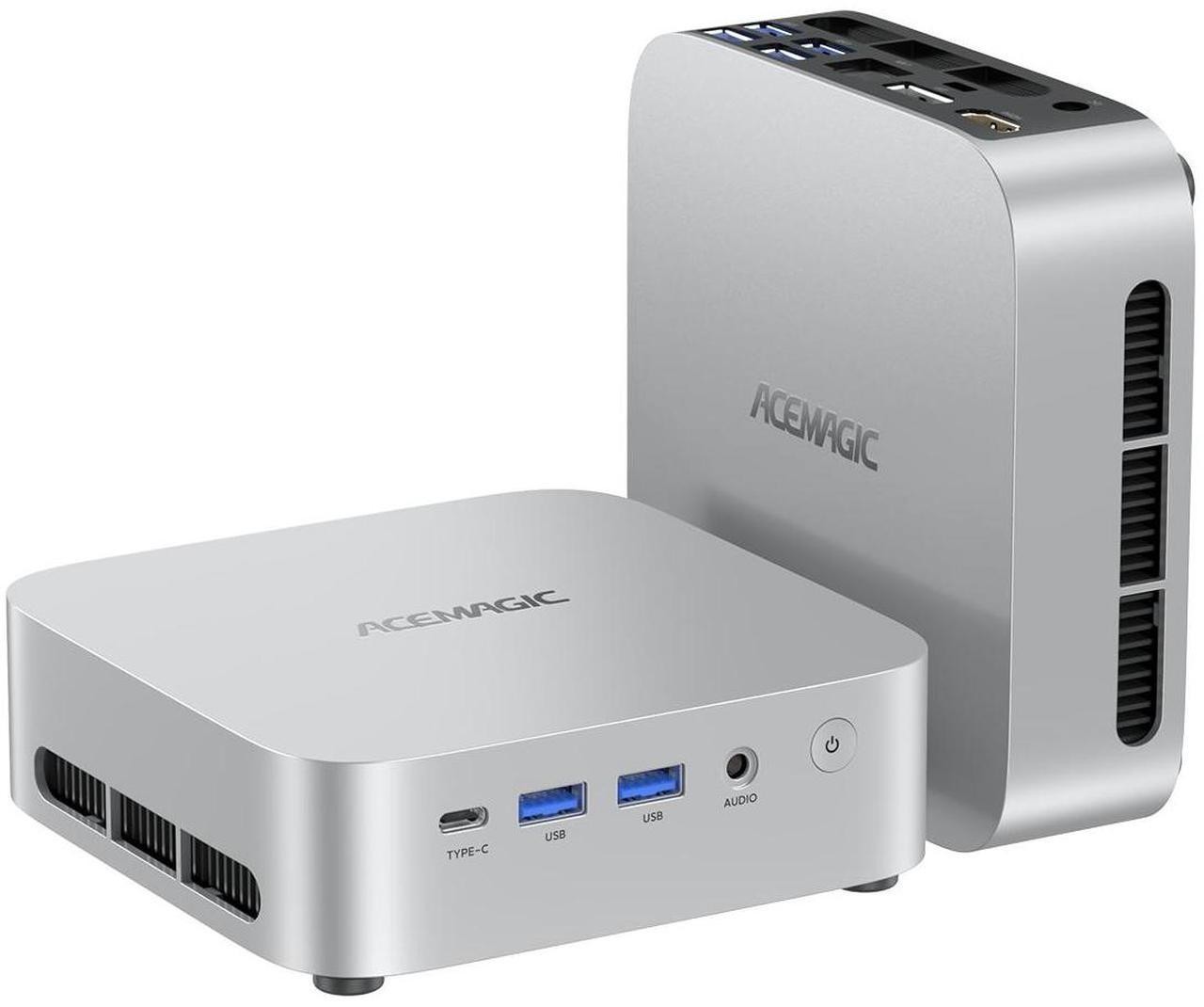 ACEMAGIC 8K Gaming Mini PC, AMD 7 H255, 16GB 6400MT/s LPDDR5 512GB SSD Win11 PRO