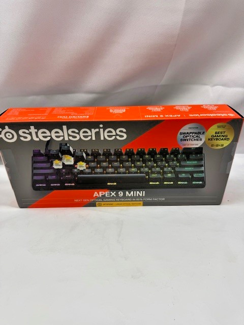 SteelSeries Apex 9 Mini Gaming Keyboard –  *New