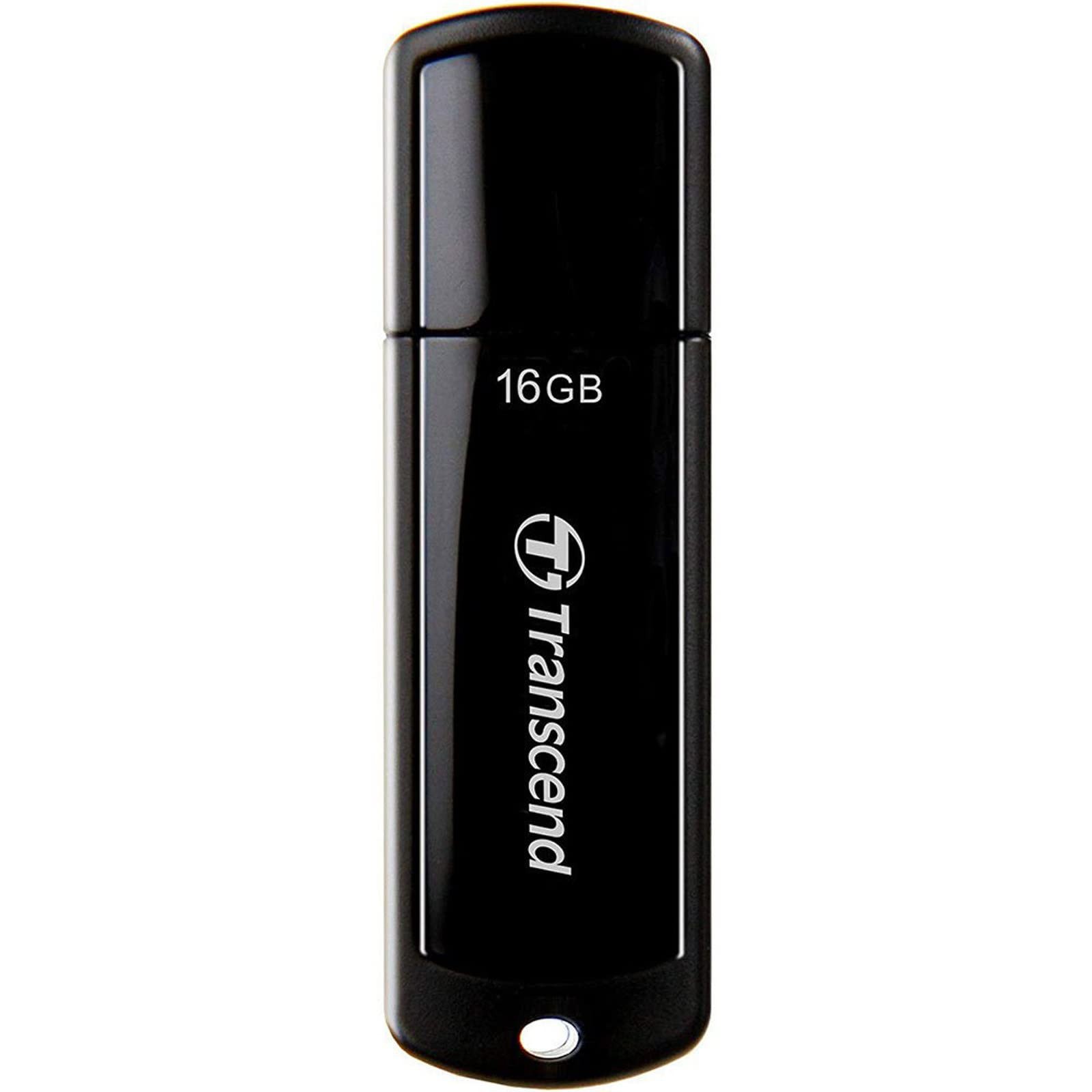 16 GB JetFlash 700 USB 3.0 USB Flash Drive, Black - High Speed Performance