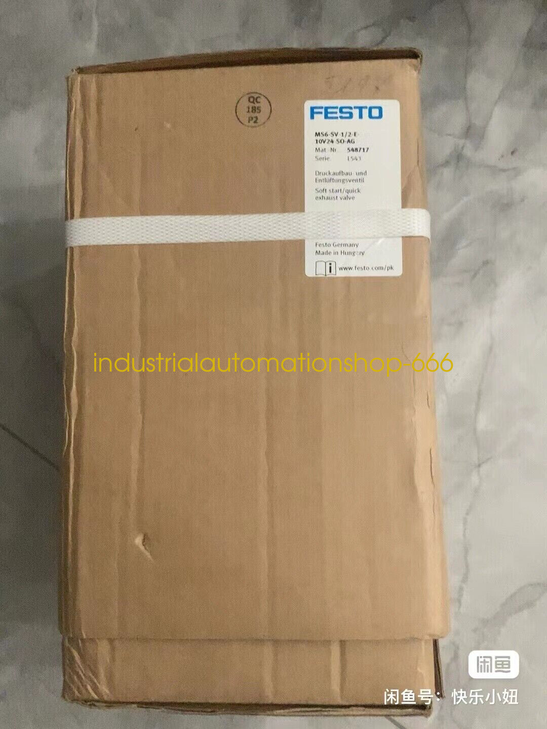 1PC NEW Quick release valve MS6-SV-1/2-E-10V24-SO-AG 548717 Via DHL or FedEX