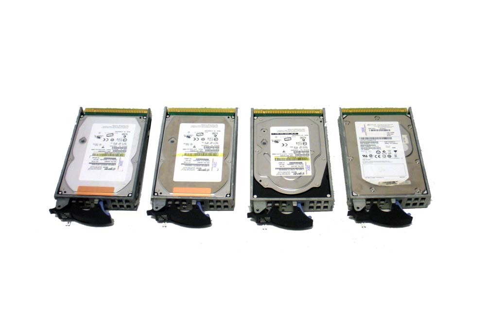 IBM 4328-9406 Hard Drive 141GB 15K SCSI  3.5in - Lot of 4