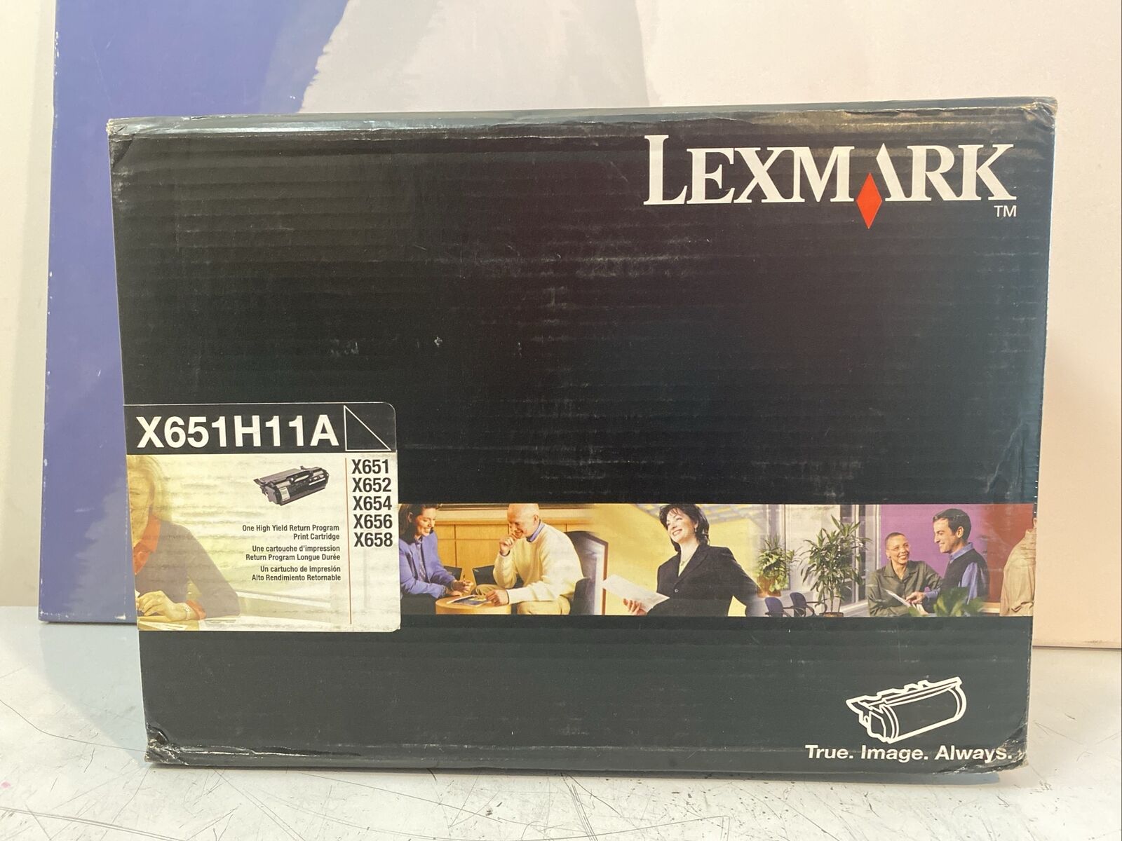 Genuine Lexmark X651H11A Black High Yield Return Program Toner Cartridge 25k NEW