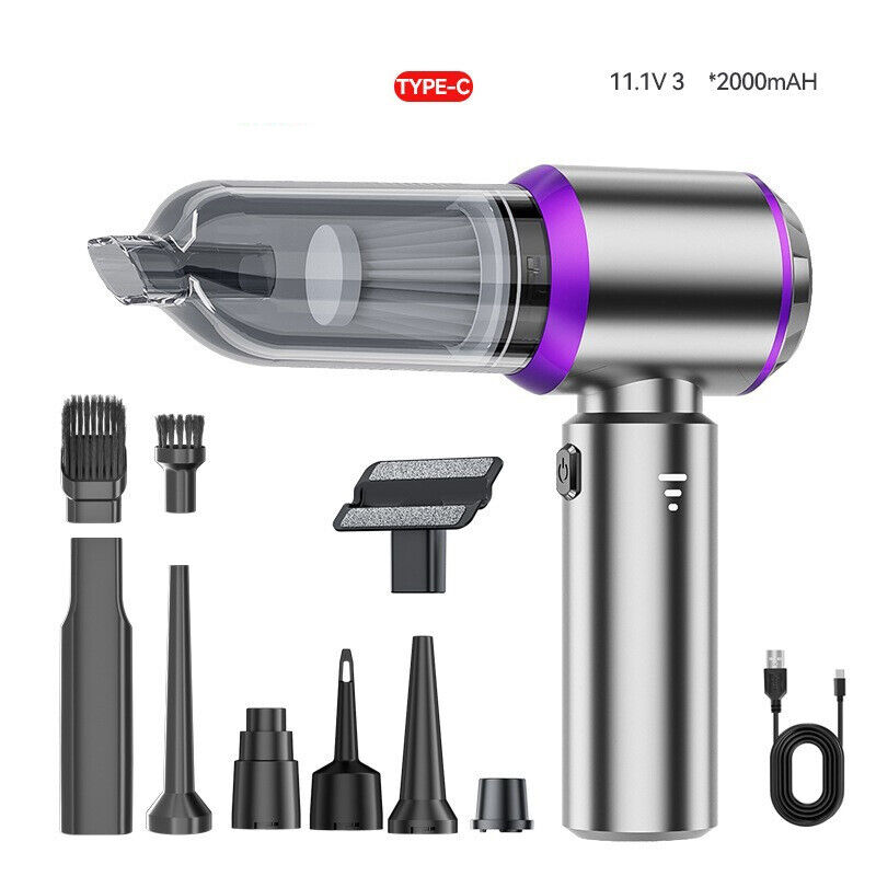 Handheld Car Vacuum Cleaner Cordless with Brushless Motor, 20000PA High Power...