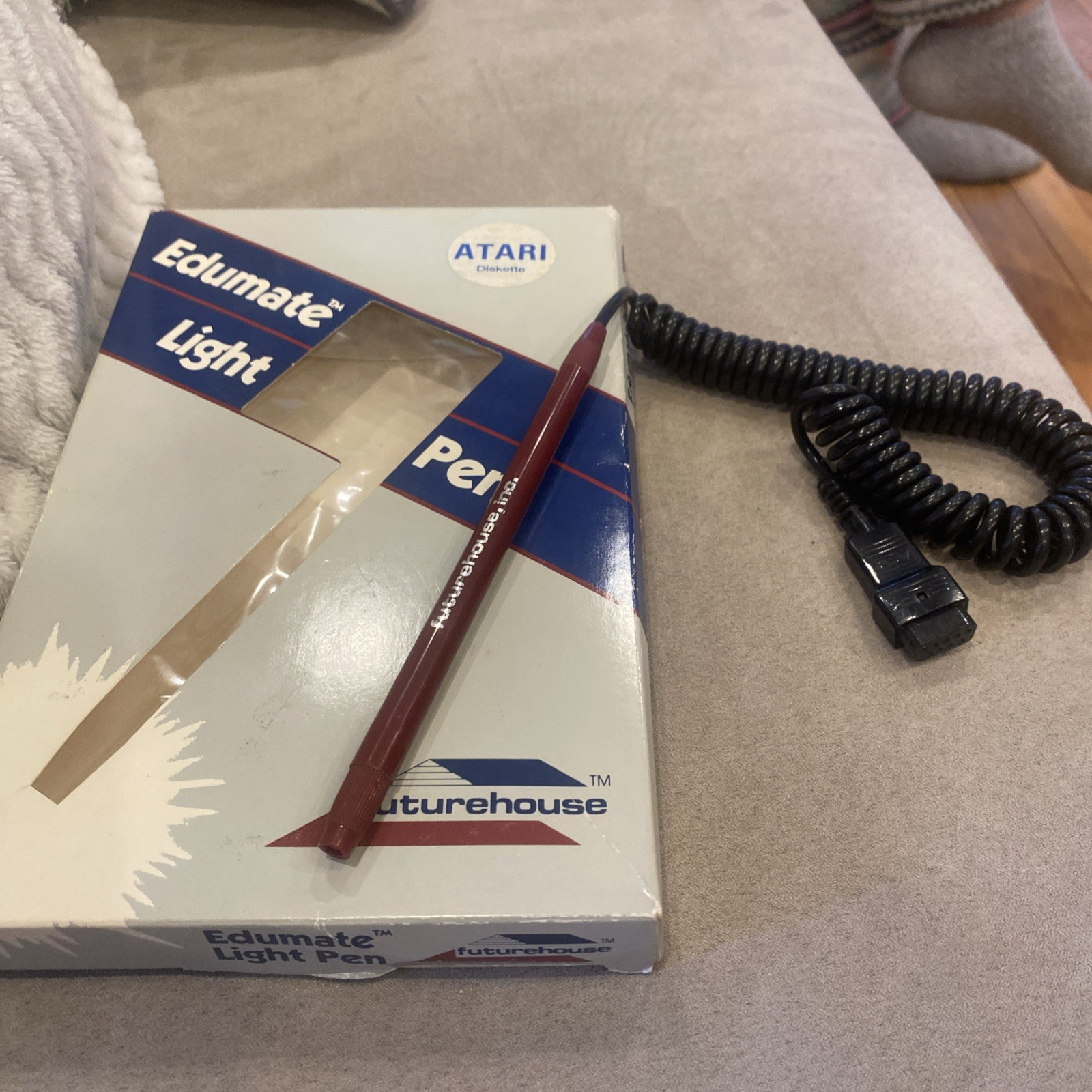EDUMATE Light Pen - 1983 Atari 400/800 Computer Peripheral