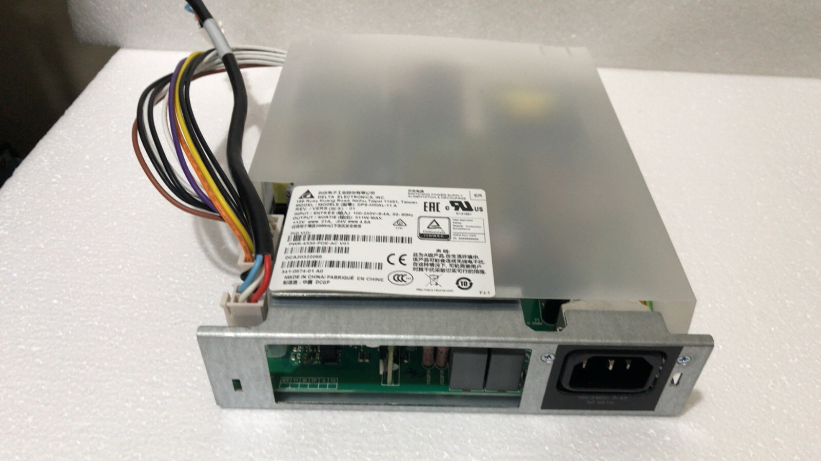CISCO PWR-4330-POE-AC 4.8A 511W PoE Power Supply for ISR4331/K9 Router