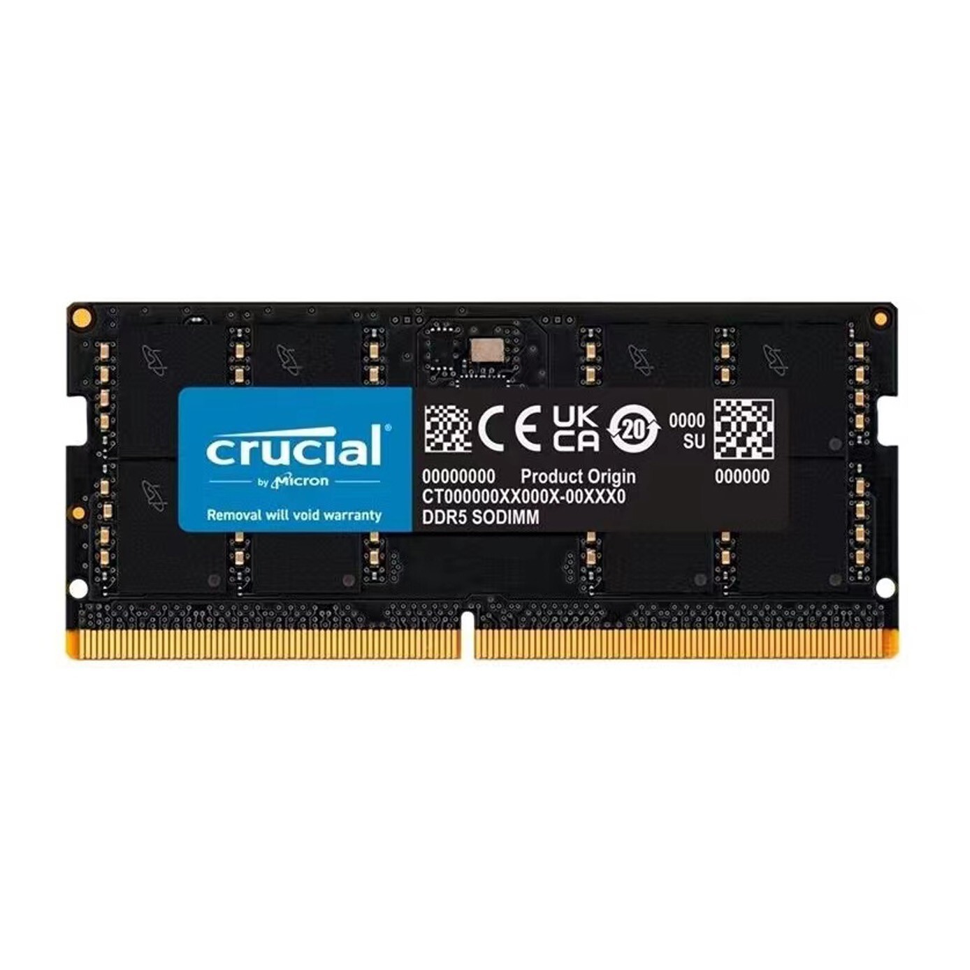 New Crucial 32GB DDR5 5600MHZ PC5-44800 Laptop SODIMM Memory Ram CT32G56C46S5