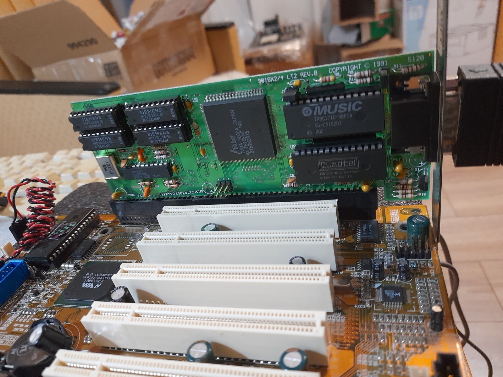 TVGA Trident 9000A 16-bit 512KB ISA