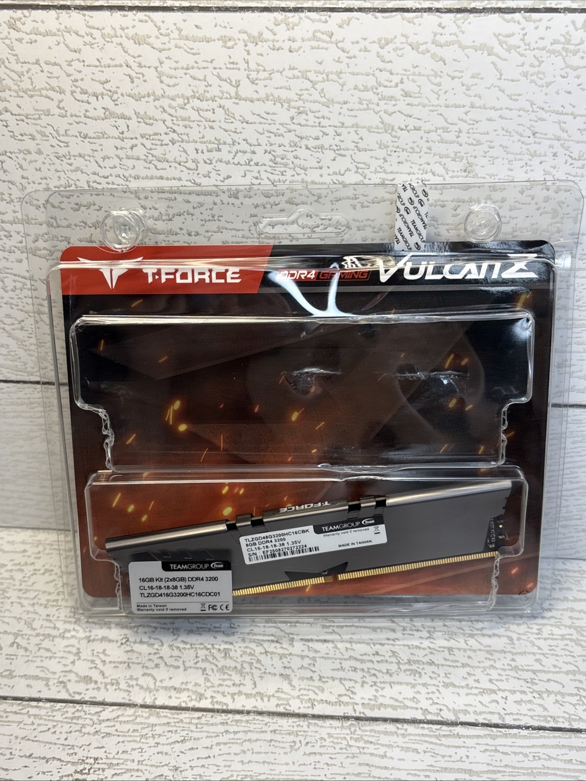 1-TeamGroup T-Force Vulcan Z 8GB RAM DDR4 3200MHz RAM Stick READ DETAILS ⬇️
