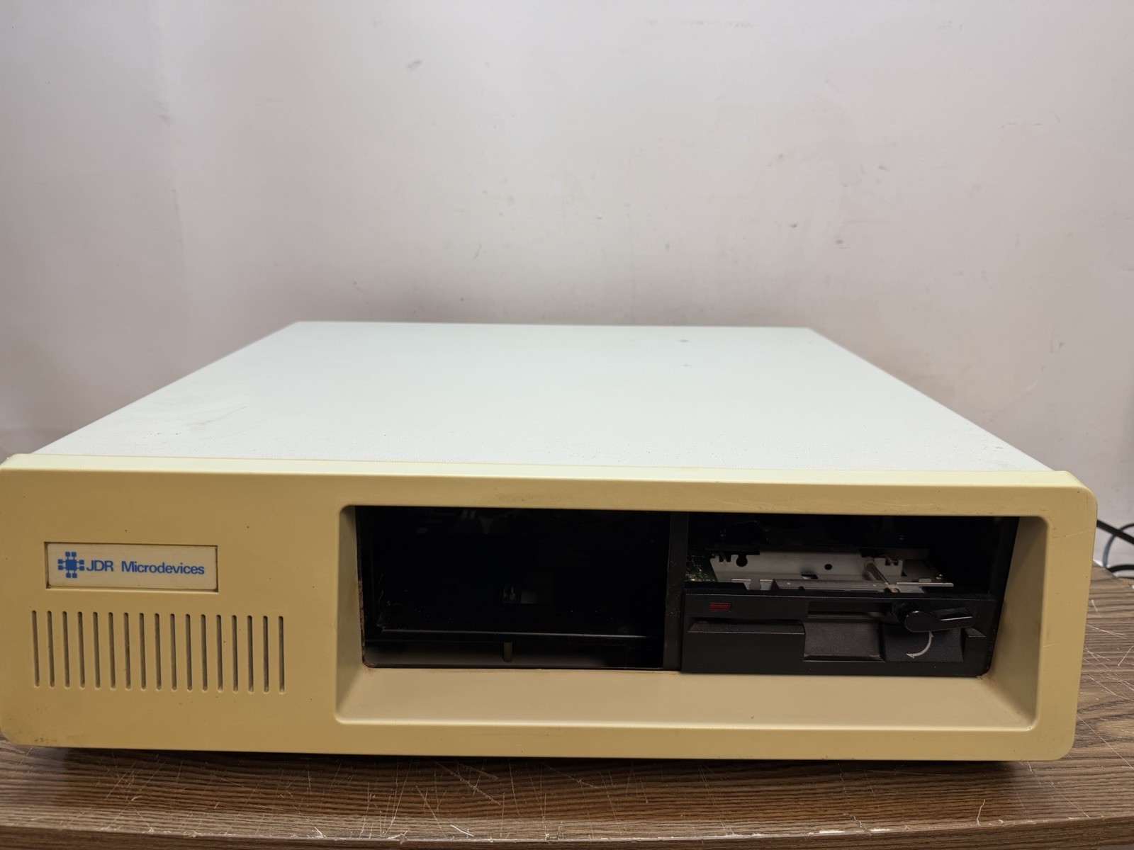 VINTAGE IBM 5150 XT CLONE CASE MOTHERBOARD MCT-TURBO 360K FLOPPY CGA CARD
