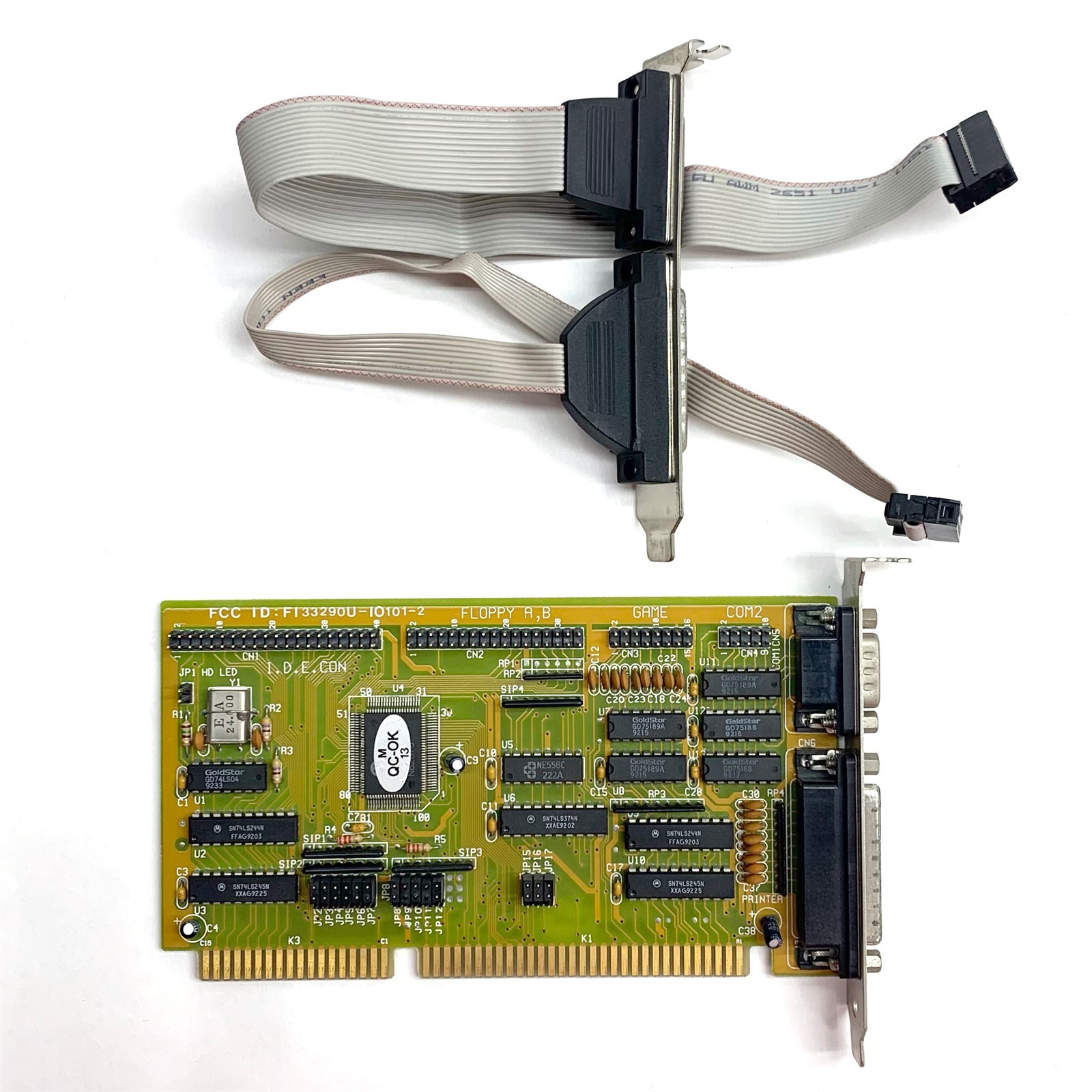 Biostar Systems Co. IODE Multi-IO Video Card FCC ID 33290U-IO101-2 w/Extension