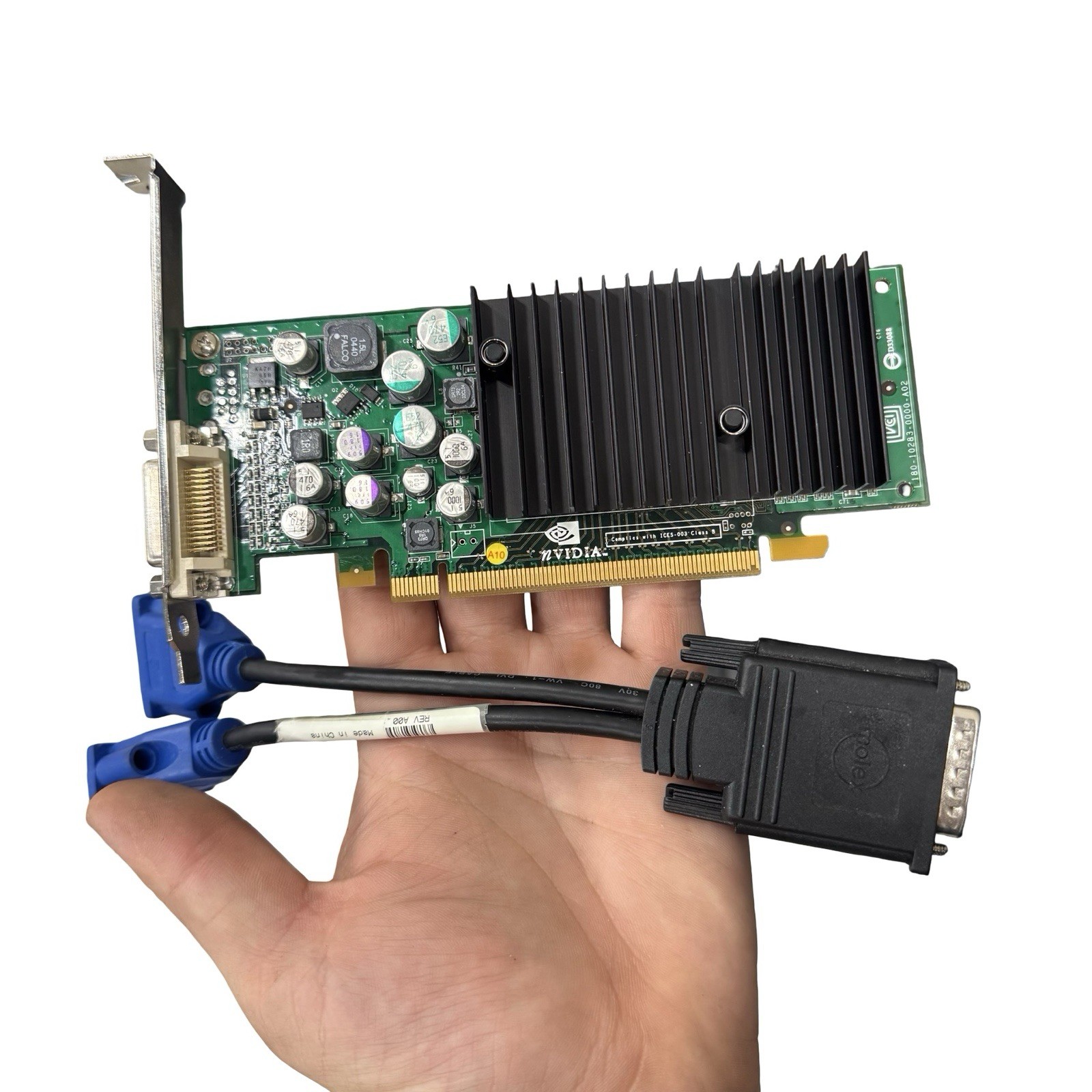 ATI NVIDIA X8702 0X8702 CN-0X8702 NVS285 PCI-E VIDEO CARD 64MB FOR DELL