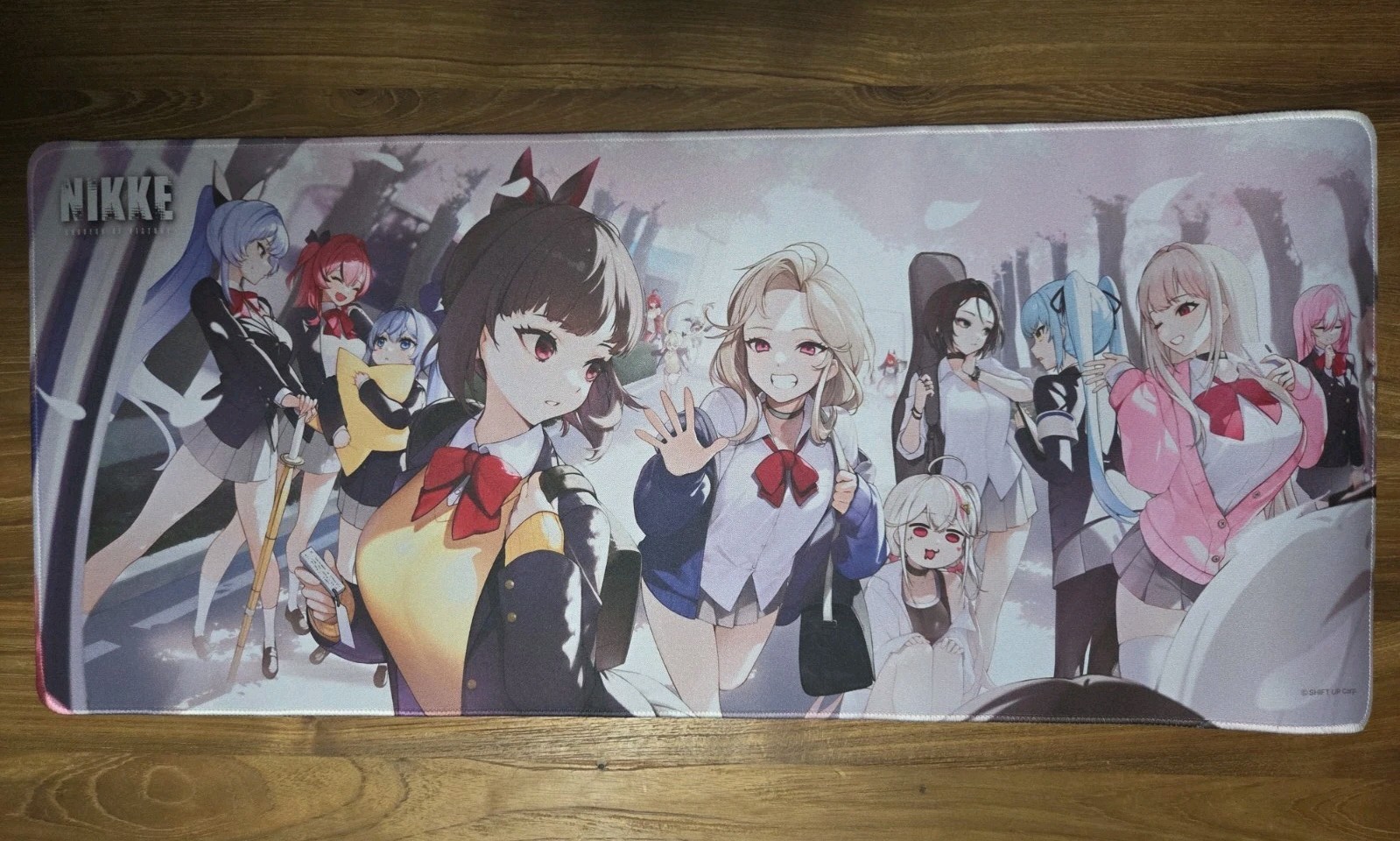 NEW OFFICIAL Nikke X Stellar Blade Kangnam Pop-Up Store Large Mouse Pad 2.5 annv